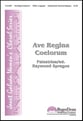 Ave Regina Coelorum SSAA choral sheet music cover